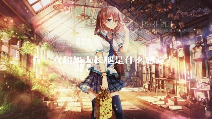 有一双超级大长腿是什么感觉？